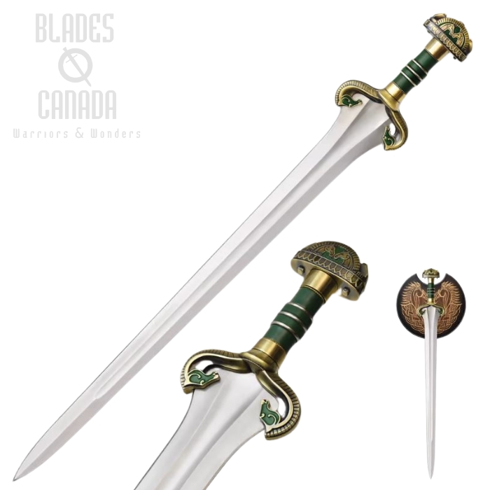 Lord Of The Rings Sword Of Theodred, Includes Wall Plaque, UC3519